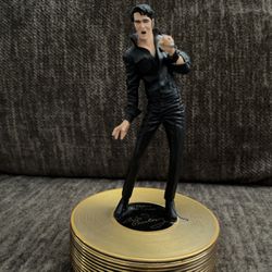 Elvis Music Box Statue 
