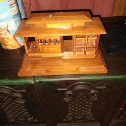 Vintage. Wooden Cable Car