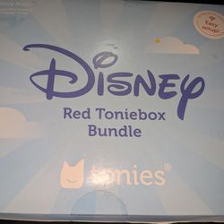 Disney Red Toniebox Bundle