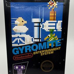 Matte Sticker Seal 1st Print Gyromite NES