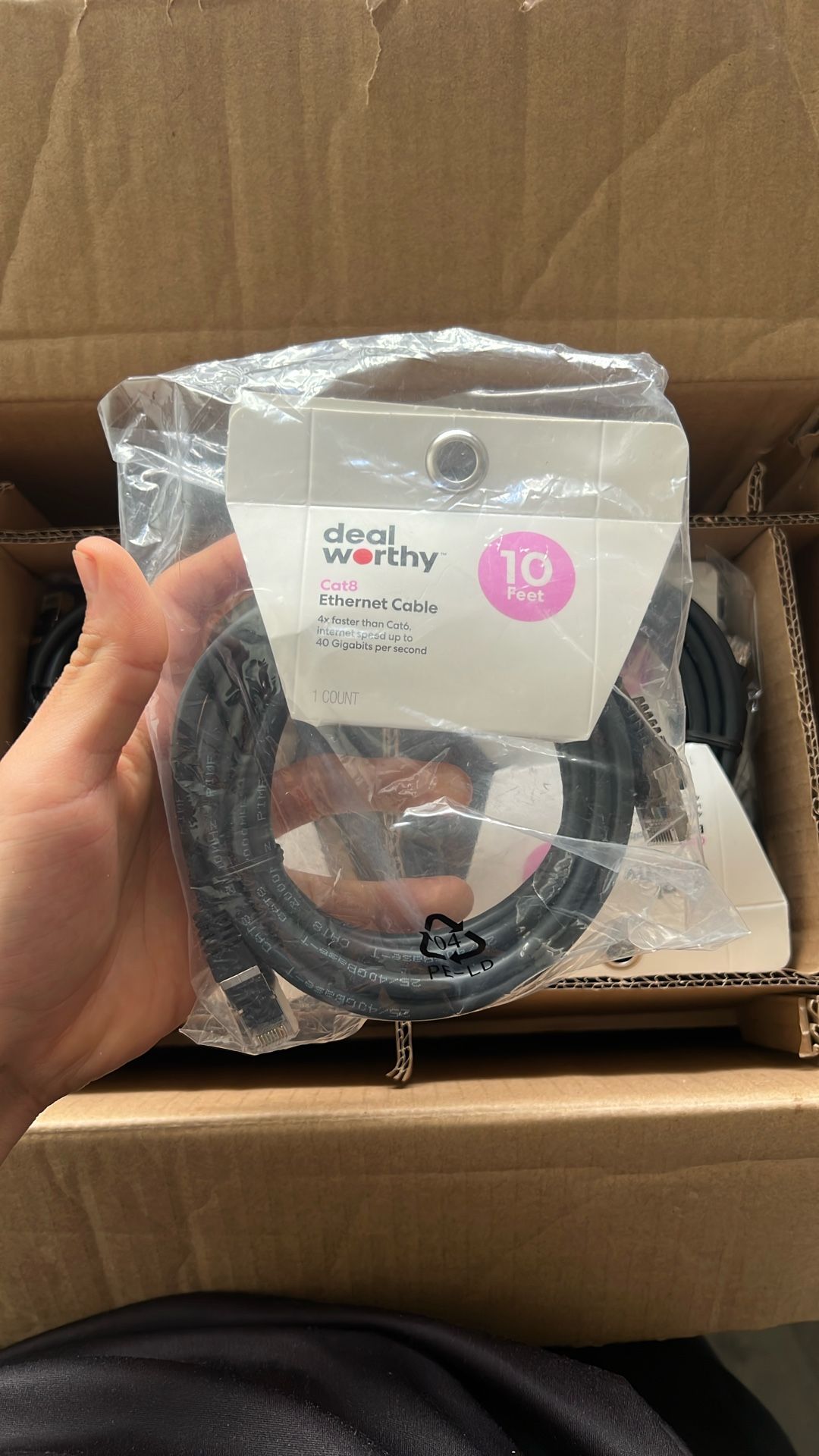 Cat 8 Ethernet 10ft  (fastest ethernet out)