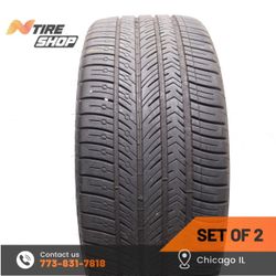 Set of 2 Used  8/32  275/40ZR22  108Y  Michelin  Pilot Sport All Season 4