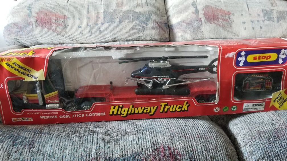 New remote control truck