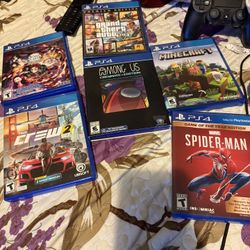 PS4 With Games 