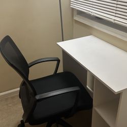 Study Desk Along With Chair 