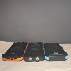 Solar Power Bank Phone Charger