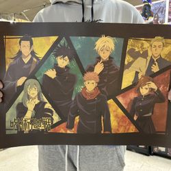 Jujutsu Kaisen poster(70x40cm) brand new
