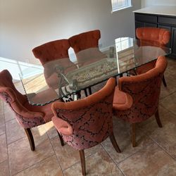 Table And 6 Chairs 