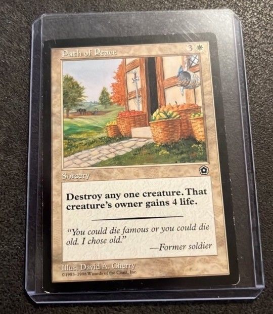 MTG Path of Peace Portal Second Age Magic