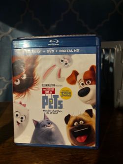 The secret life of pets Blu-ray