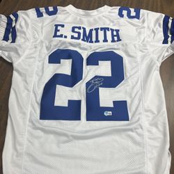 Emmitt Smith Autographed Jersey