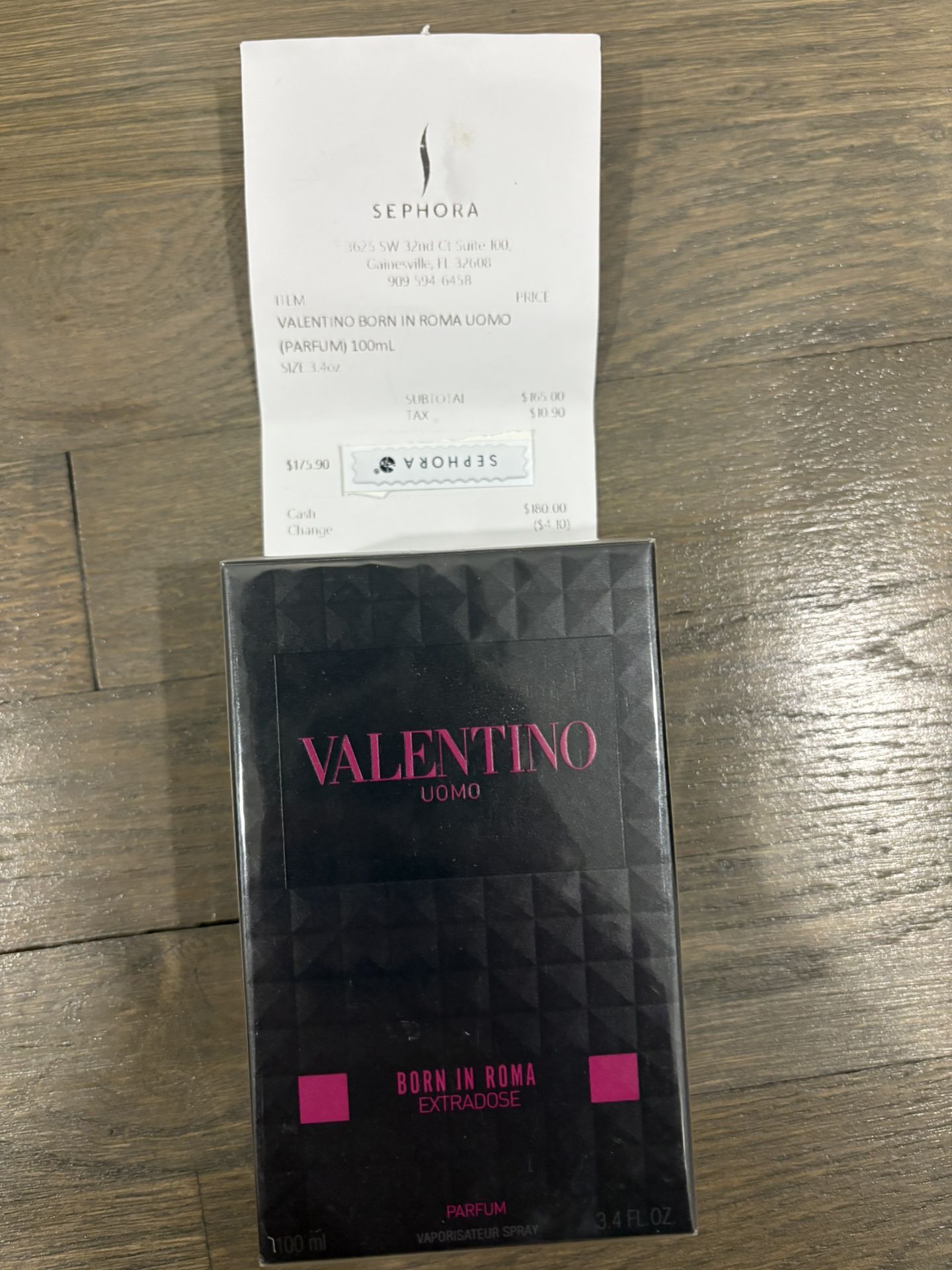 Valentino Uomo Born in roma extradose parfum 100ml/3.4 oz