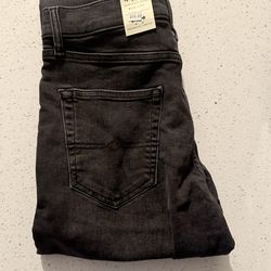 NEW Lucky Brand 412 Athletic Slim Advanced Stretch Jeans - Black W30 L32