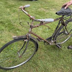 Vintage Phillips Old Rustic Bicycle
