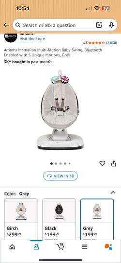 4Moms Mamaroo Infant Swing