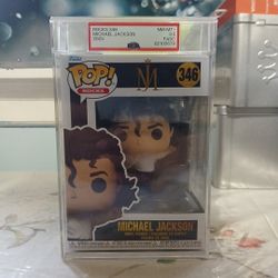 Michael Jackson 346 PSA GRADED 8.5 Funko Pop 