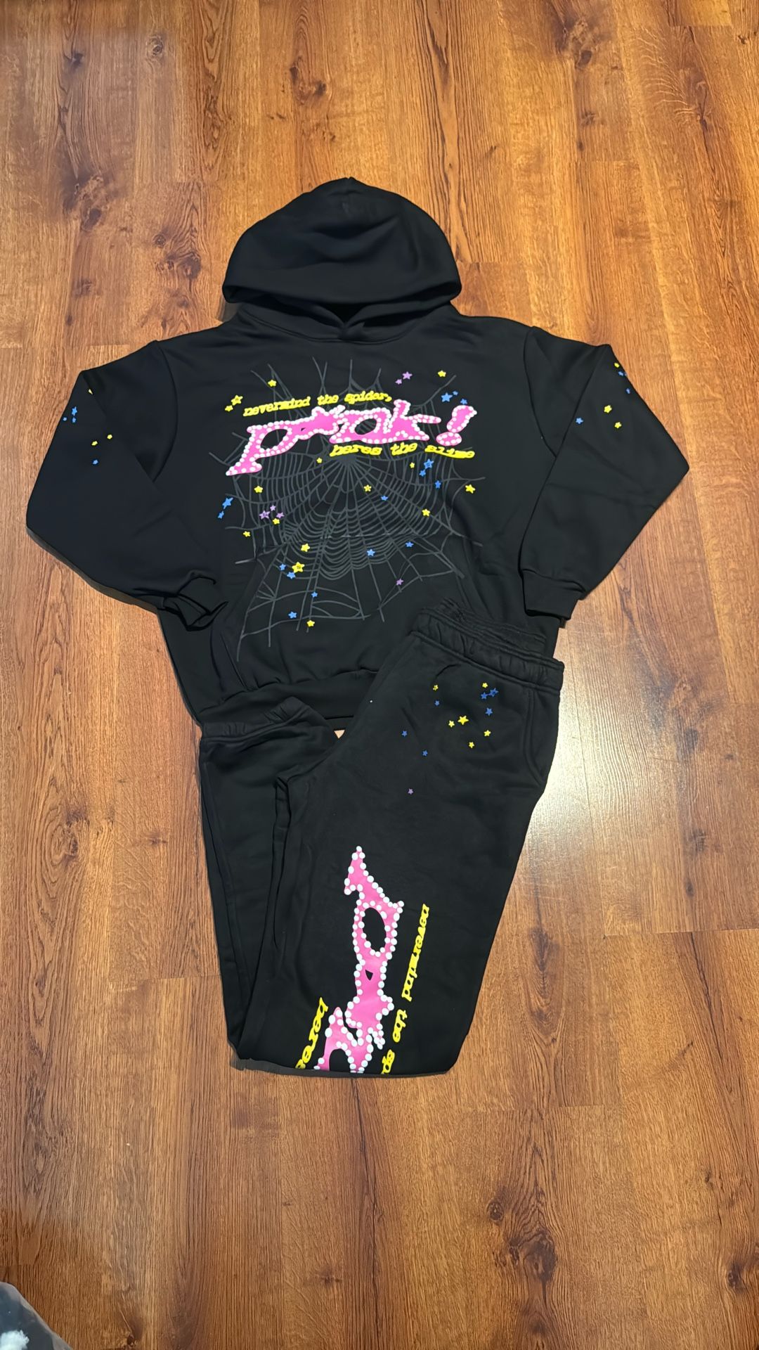 Sp5der P*NK Hoodie