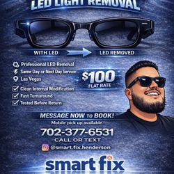 Meta Glasses Stealth Modification