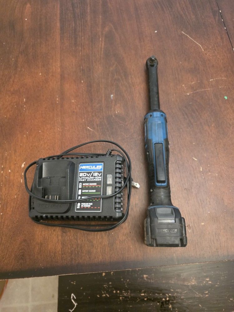 3/8 Electric Ratchet W Battery & Charger