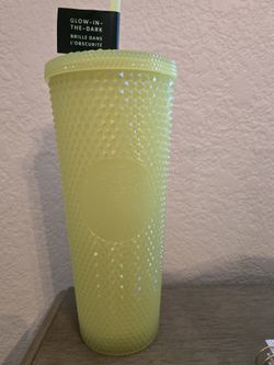 Never Used Starbucks Glow In The Dark Tumbler