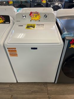 Maytag Top Load Washer With Agitator Read Description