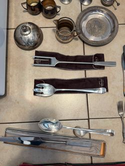 Vintage silverware rare collection