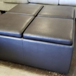 Cocktail Ottoman with casters