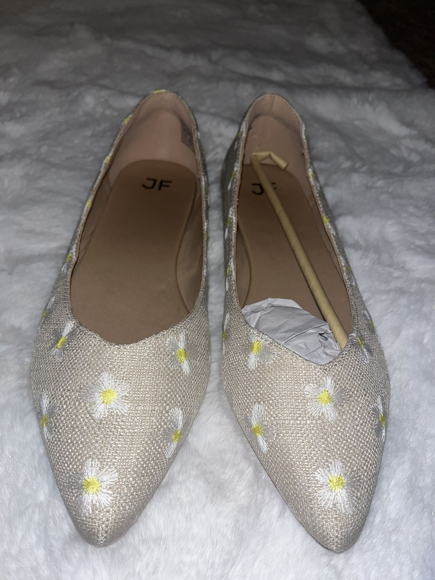 Flower Print Flats 