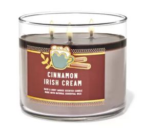 Cinnamon Irish Cream Bath And Body Works Candle 