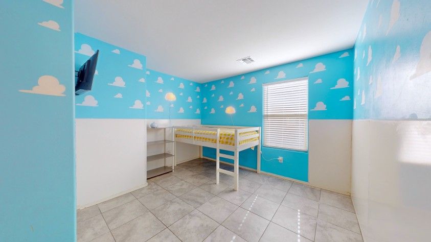 Kids Junior Twin Loft Bed Frame