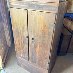 Antique Clothing Wardrobe 