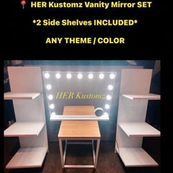 Her Kustomz Light-Up Vanity set 