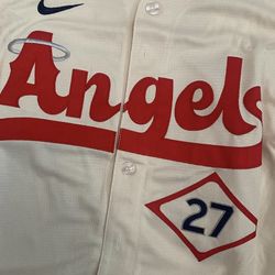 Trout City Youth Or Adult Angels Jersey