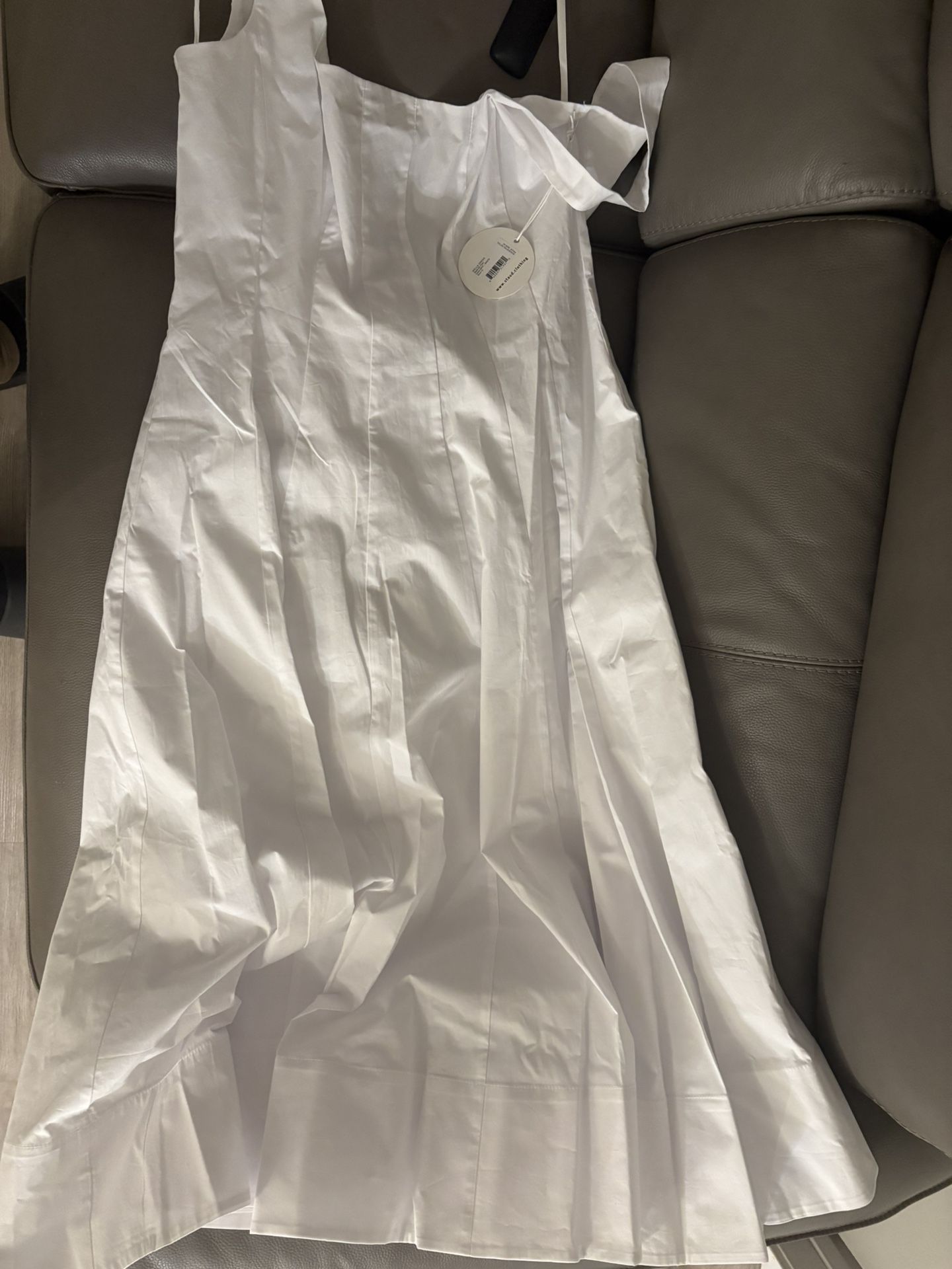 WELLS DRESS WHITE