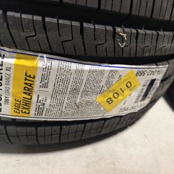 265/40/zr22 Goodyear Exhilarate Brand New (2) Tires