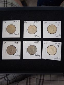 1979 SBA uncirculated w/toning