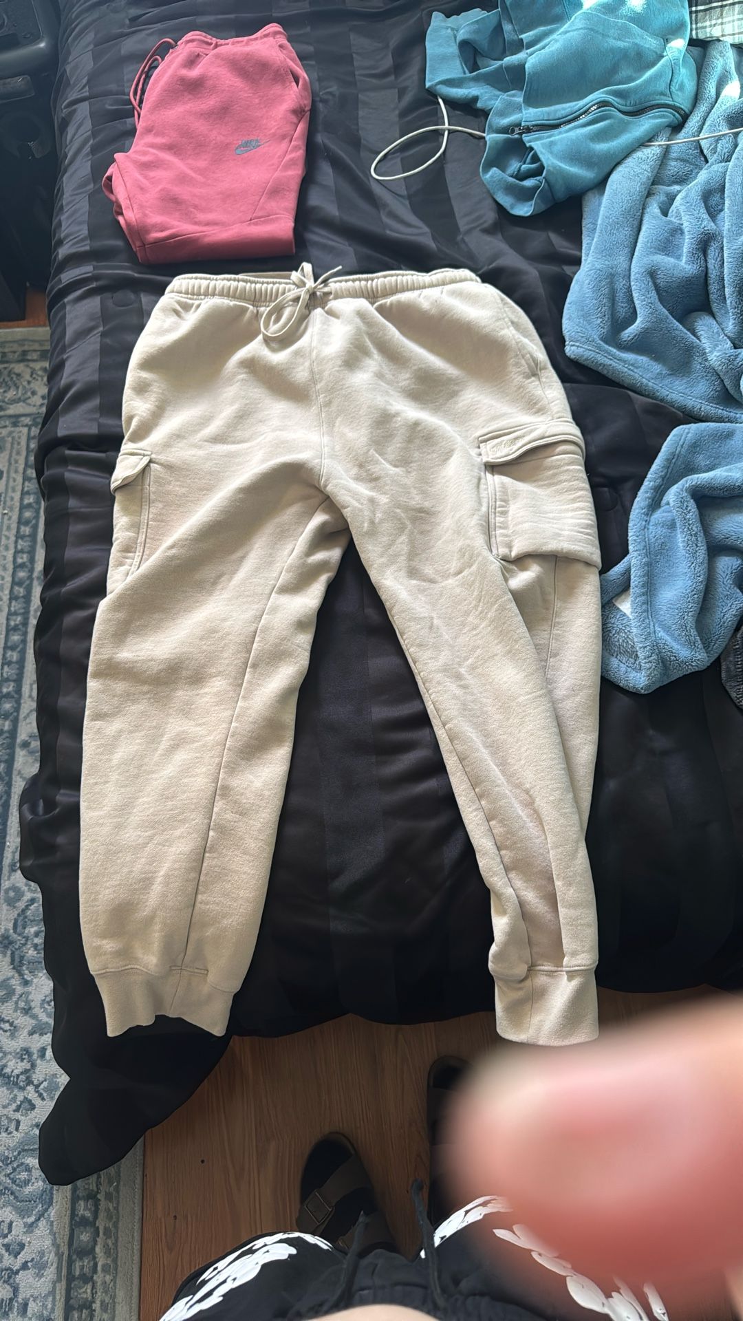 Beige Joggers