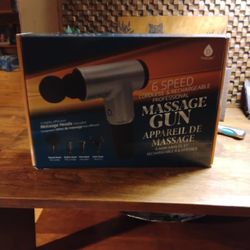 6 Speed Cordless And Rechargeable Massage Gun