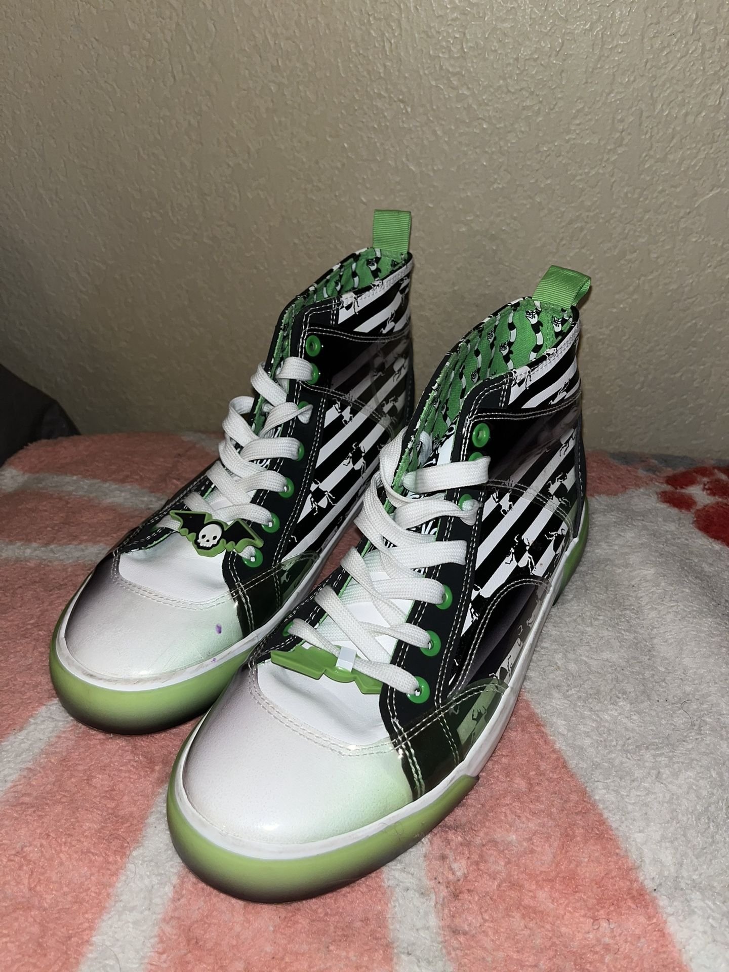 Ground up Beetlejuice High tops