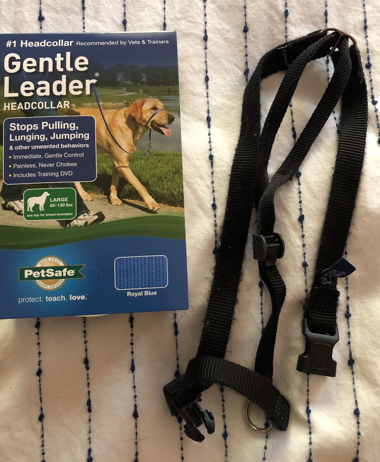 Petsafe Gentle Leader Head collar For Large Dogs 60 - 140lbs Black