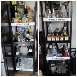 Unique 59x19 Wine, Liquor or Glass Shelves