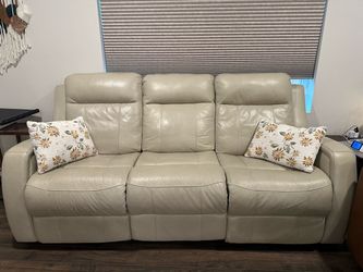 Leather 3 seat recliner with 2 seats Recliner