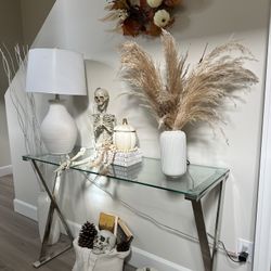 Glass Console Table