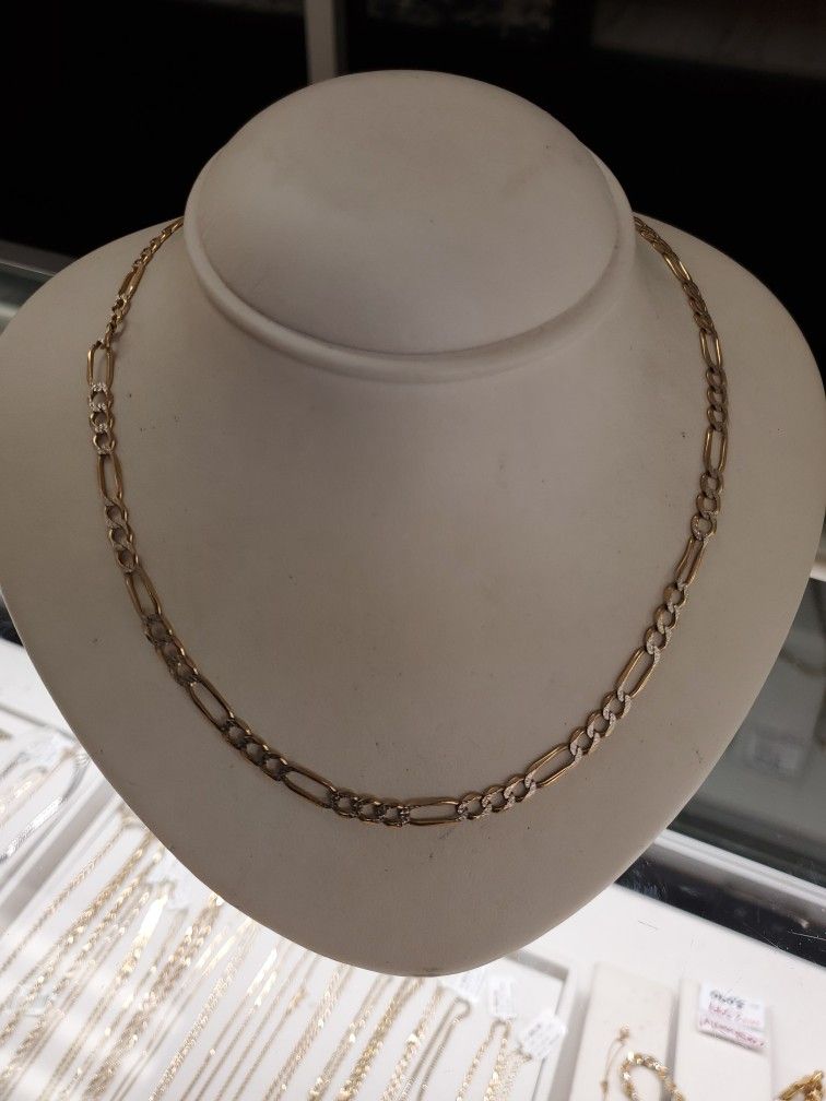 14k Gold Necklace 18 Grams 22long Layaway Available %down If You Are  Interested Ask For Maribel Thank You 😊