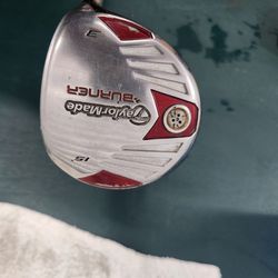 TaylorMade Burner 15 ° - # 3 Fairway Wood RE AX 50g S flex.....Right Handed 