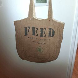 Burlap Purse