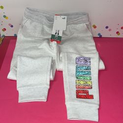 Kids Puma Fleece Jogger Size  M 10/12 NEW