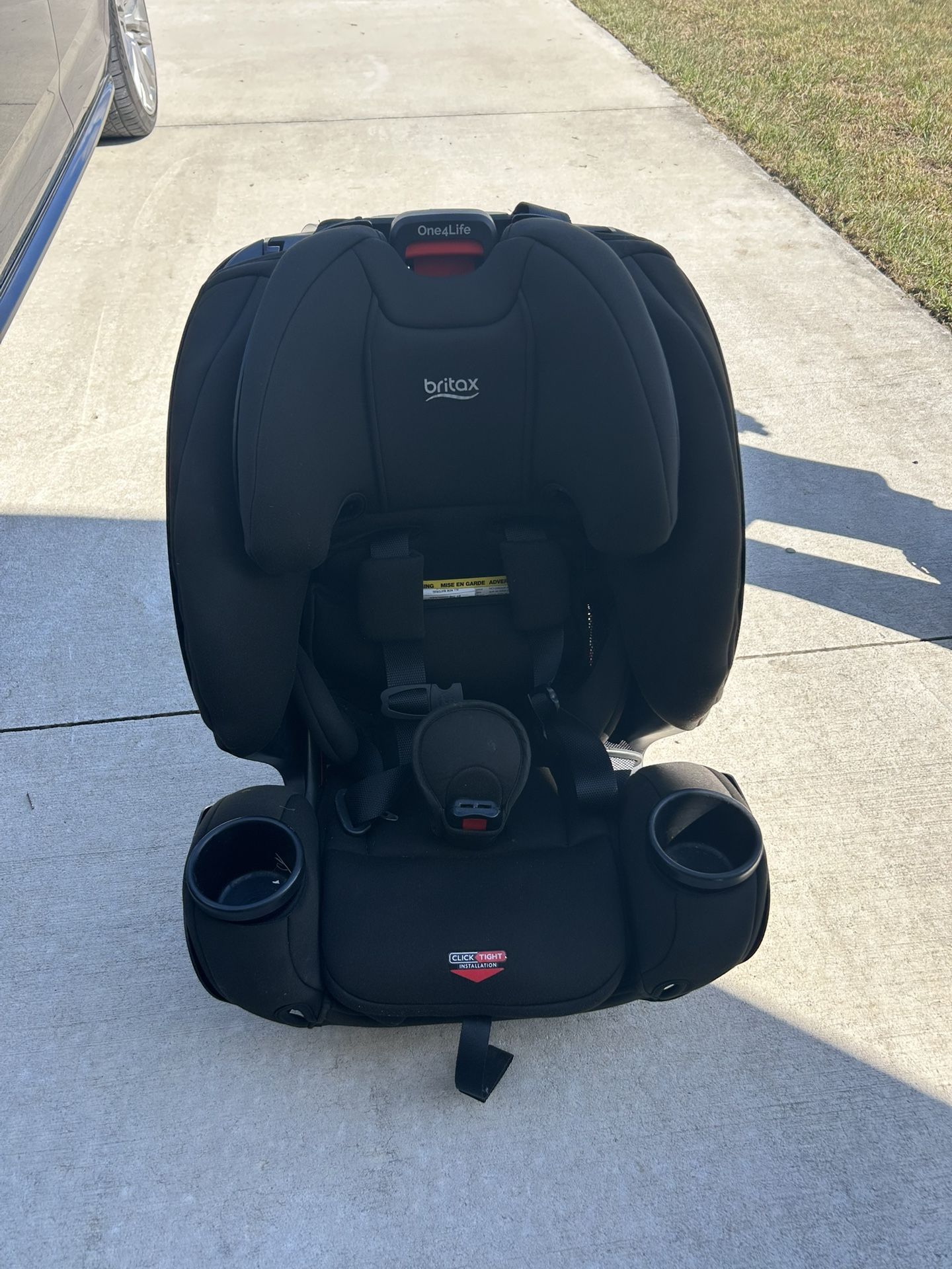 Britax One4Life ClickTight All-in-One Convertible Car Seat, Onyx