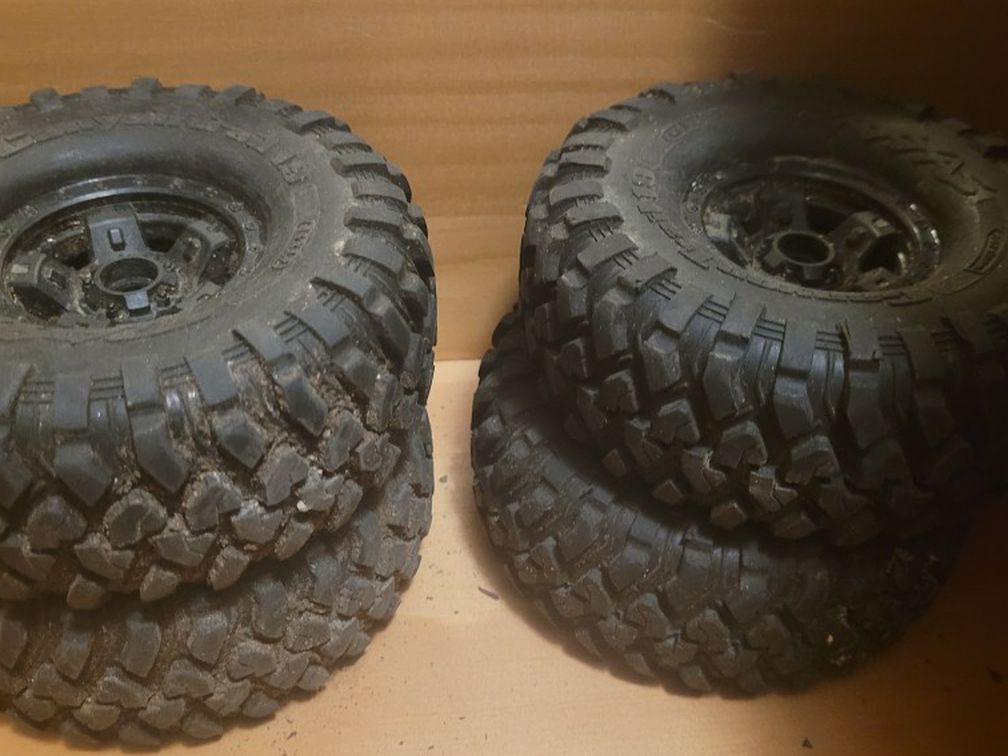 Traxxas Canyon Trail 1.9 Set Of Tires&Rims