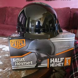 Motorcycle helmets and gloves